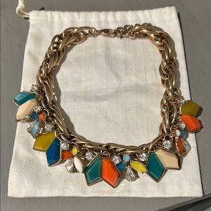 Zara Colorful Geometric Necklace